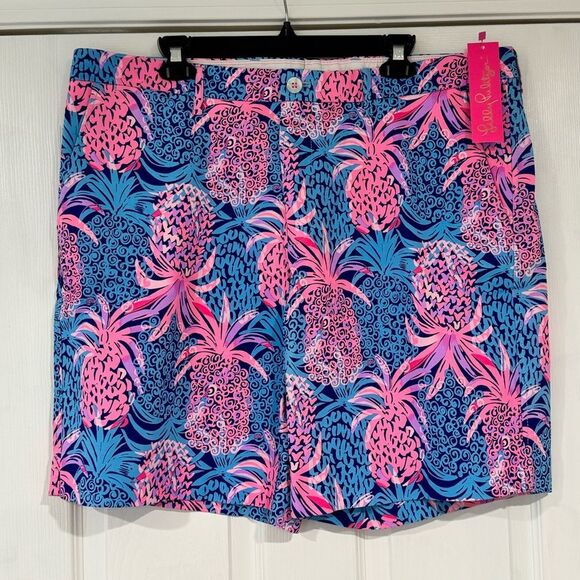 NWT Lilly Pulitzer Men’s Beaumont Short 38 - Picture 2 of 4